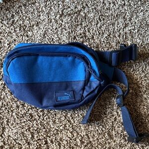 Puma Dual-Tone Blue Belt Bag